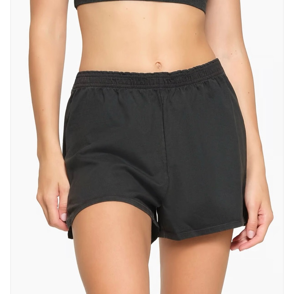 SKIMS Outdoor Drapey Shorts Washed Onyx | Size 2X | NWT